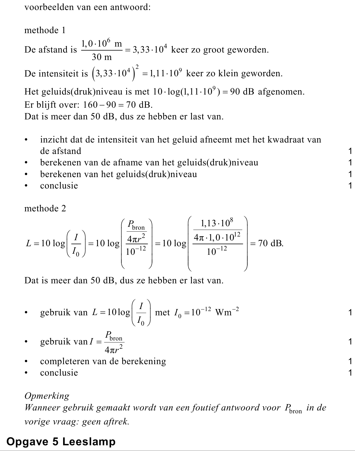 beoordelingsmodel vraag 18