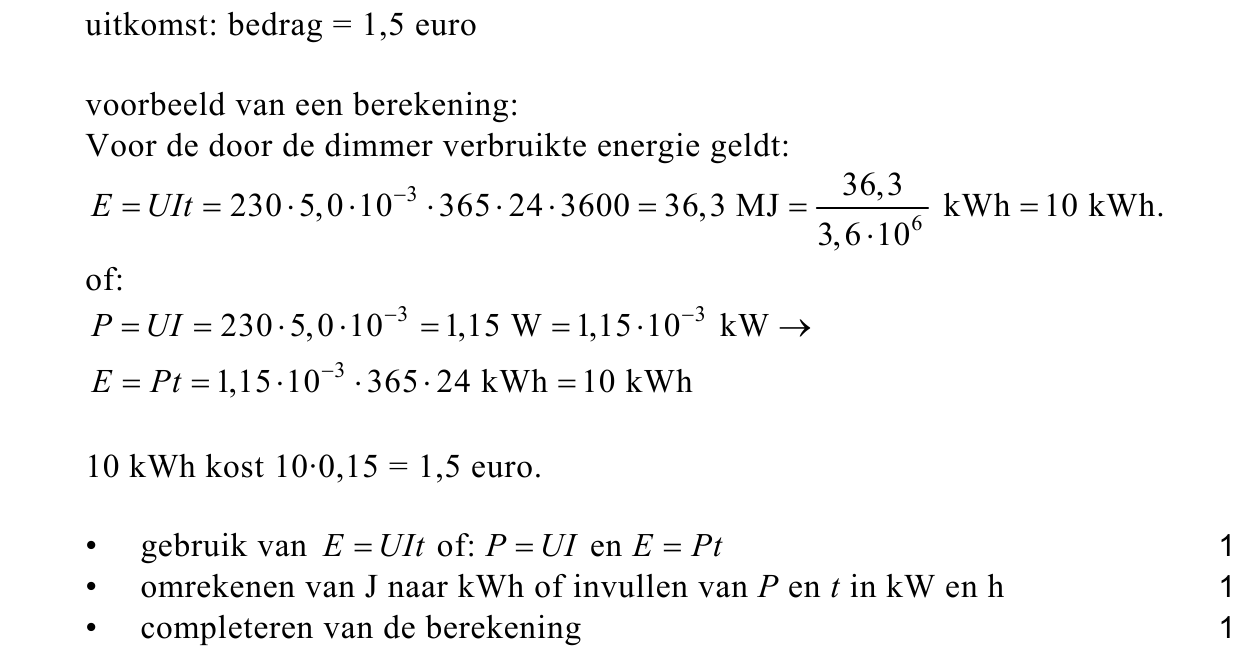 beoordelingsmodel vraag 19