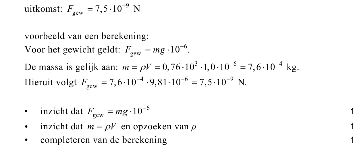 beoordelingsmodel vraag 9