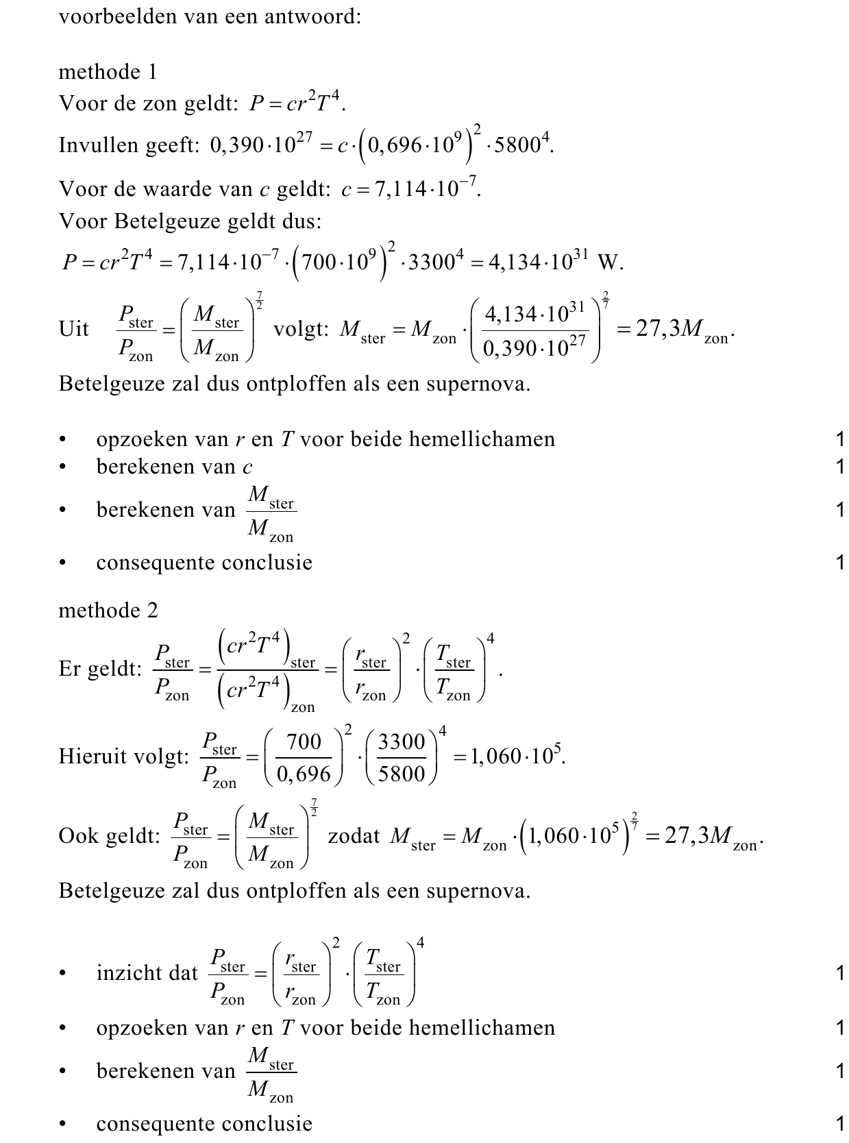 beoordelingsmodel vraag 23