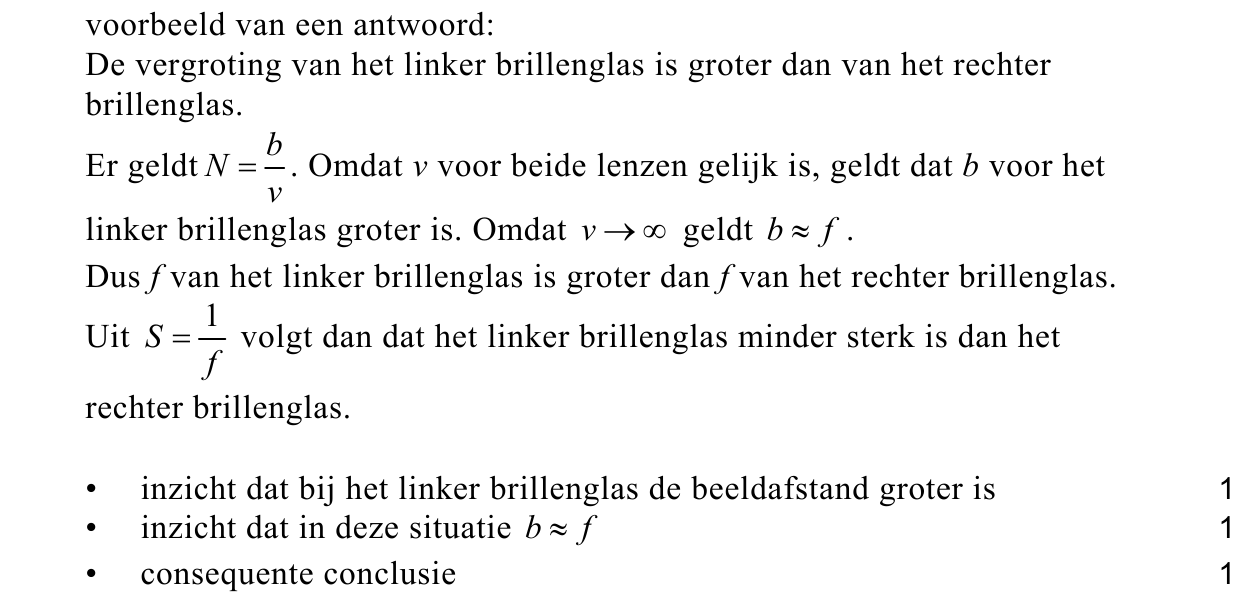 beoordelingsmodel vraag 16