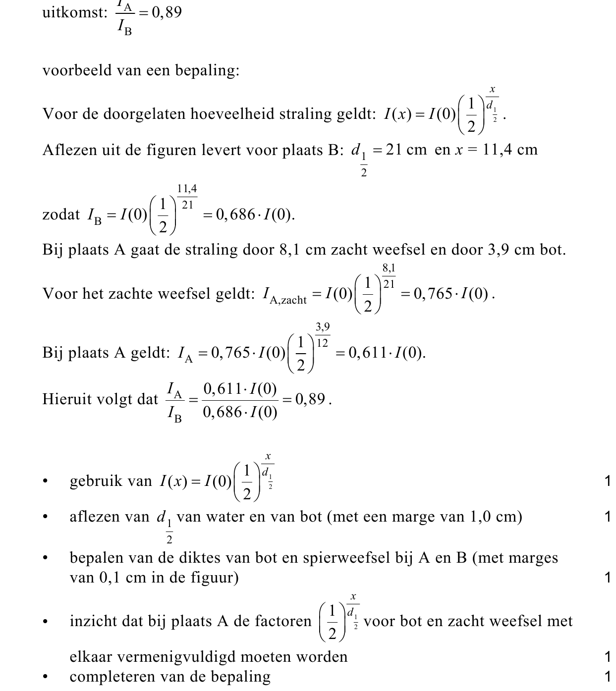 beoordelingsmodel vraag 6