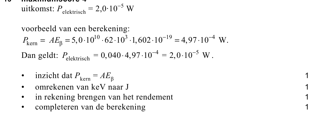 beoordelingsmodel vraag 13