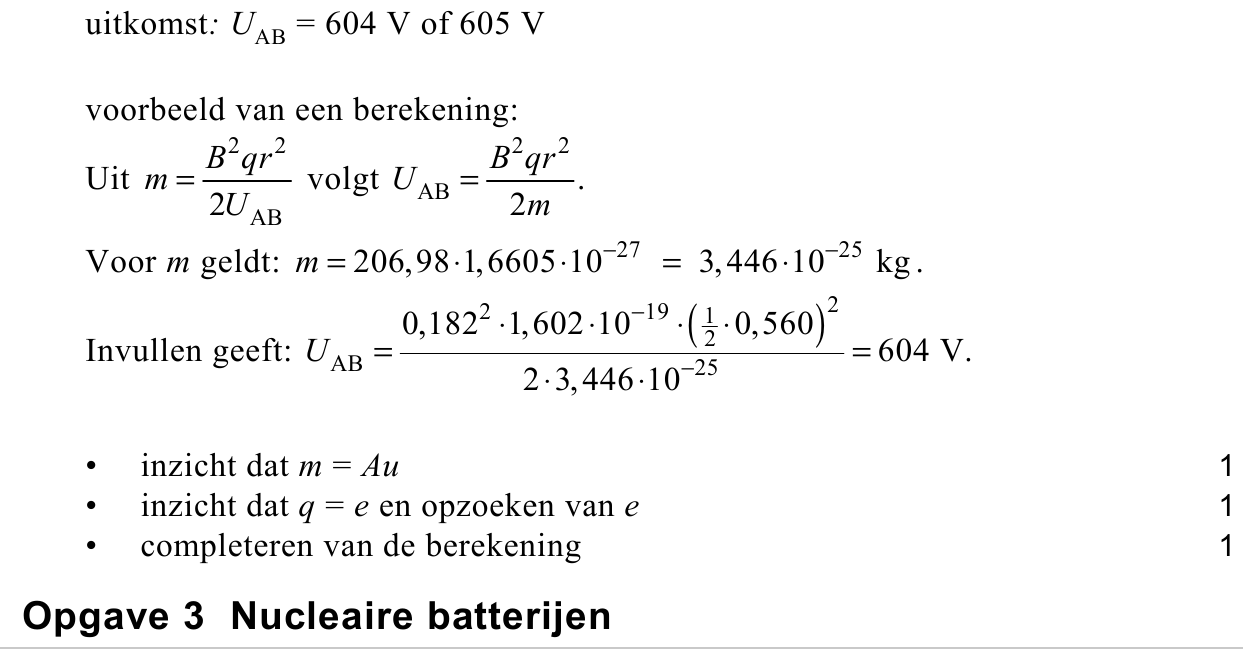 beoordelingsmodel vraag 9