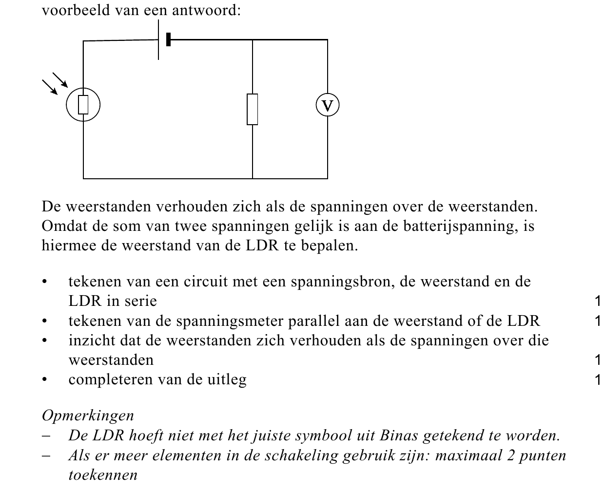 beoordelingsmodel vraag 2