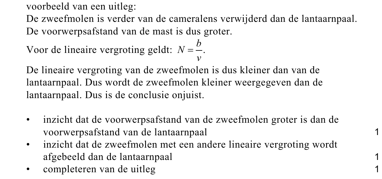 beoordelingsmodel vraag 6