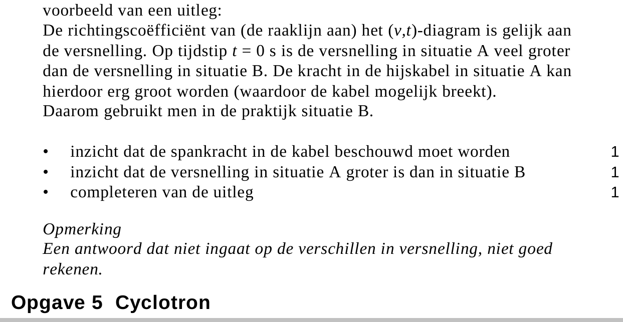 beoordelingsmodel vraag 20