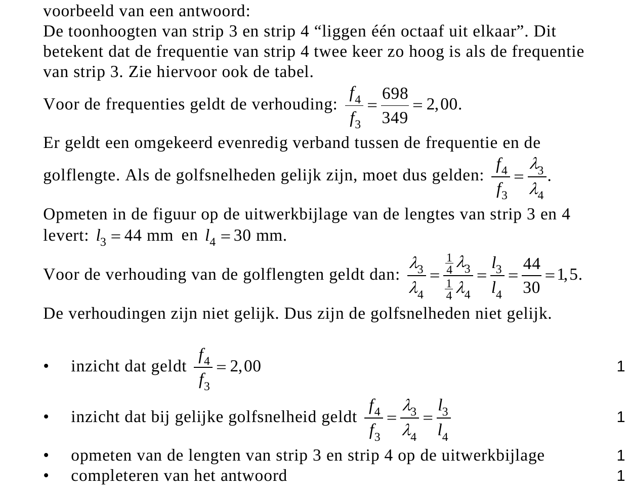 beoordelingsmodel vraag 3