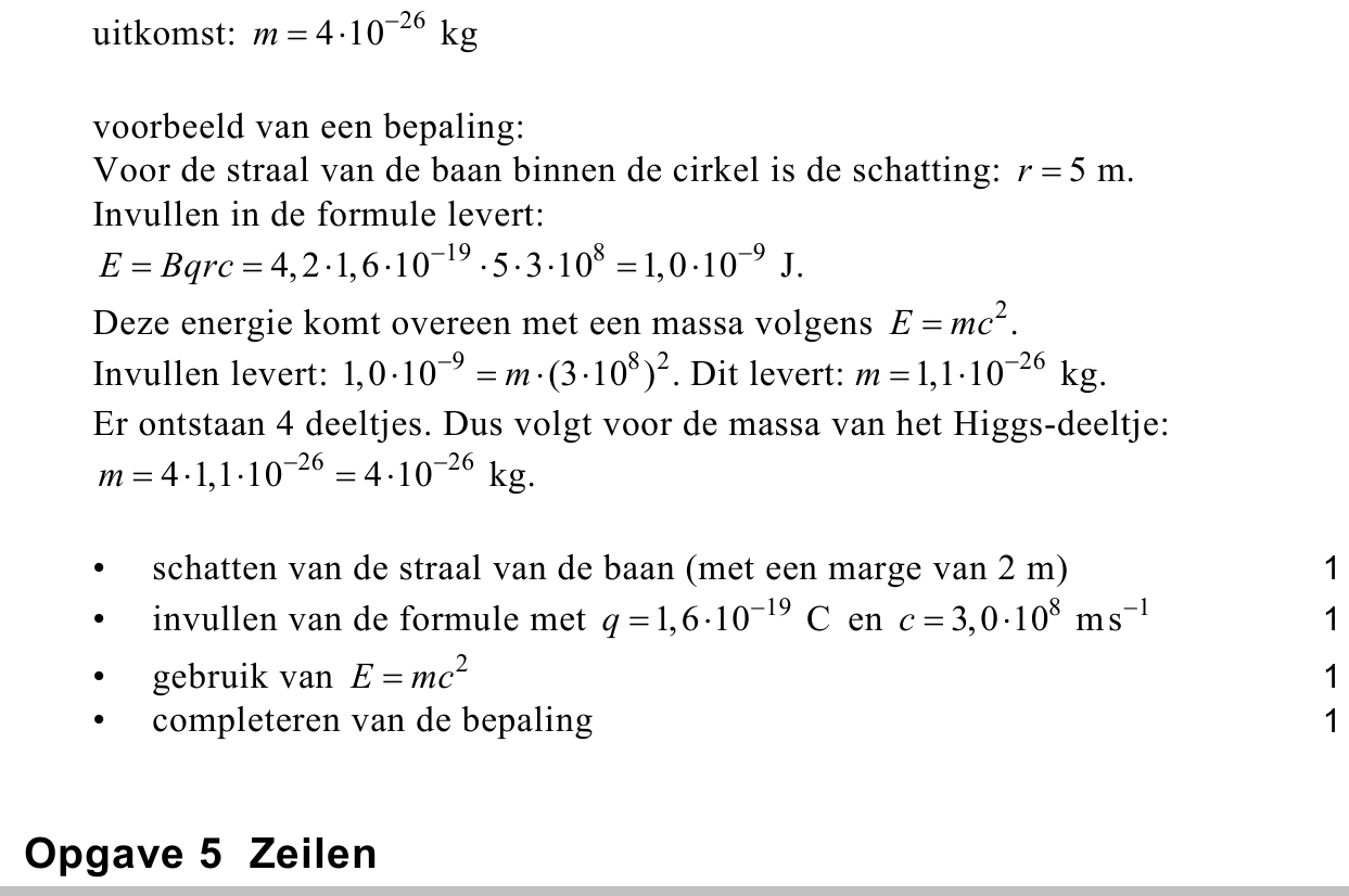beoordelingsmodel vraag 20