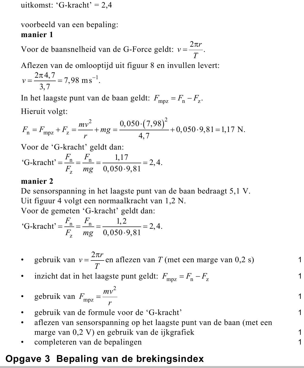 beoordelingsmodel vraag 11