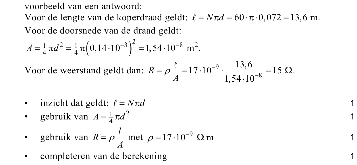 beoordelingsmodel vraag 15