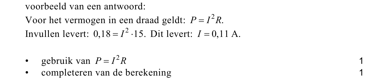 beoordelingsmodel vraag 16
