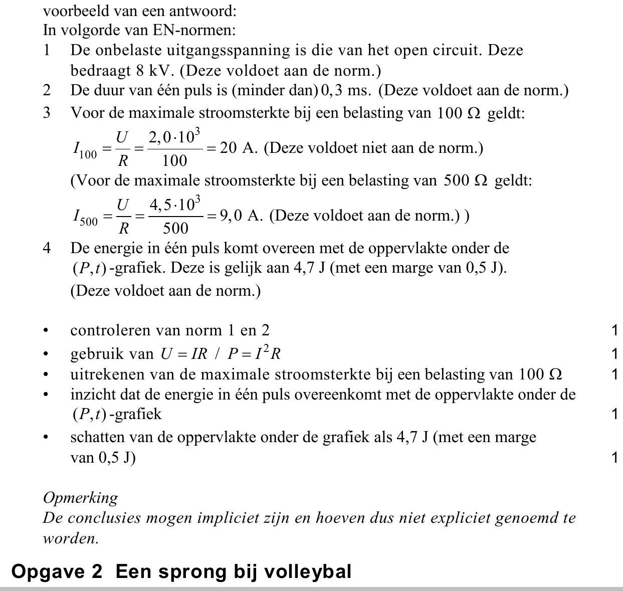 beoordelingsmodel vraag 5