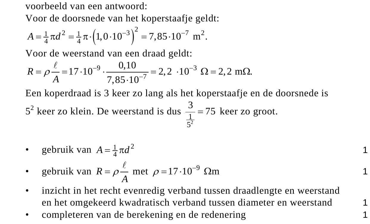 beoordelingsmodel vraag 18