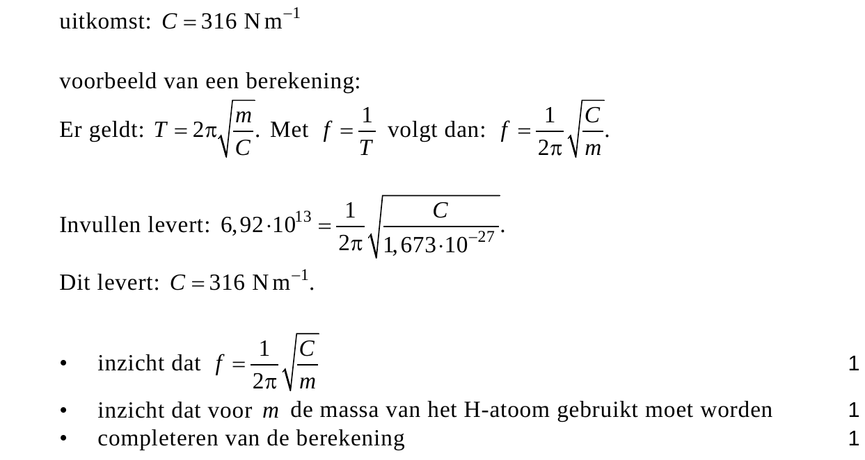 beoordelingsmodel vraag 16