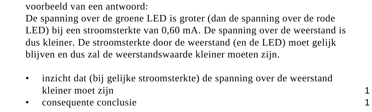 beoordelingsmodel vraag 2