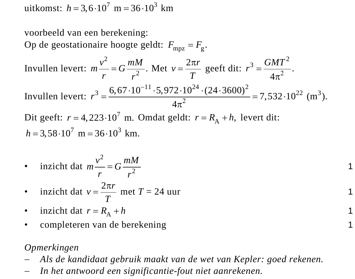 beoordelingsmodel vraag 5