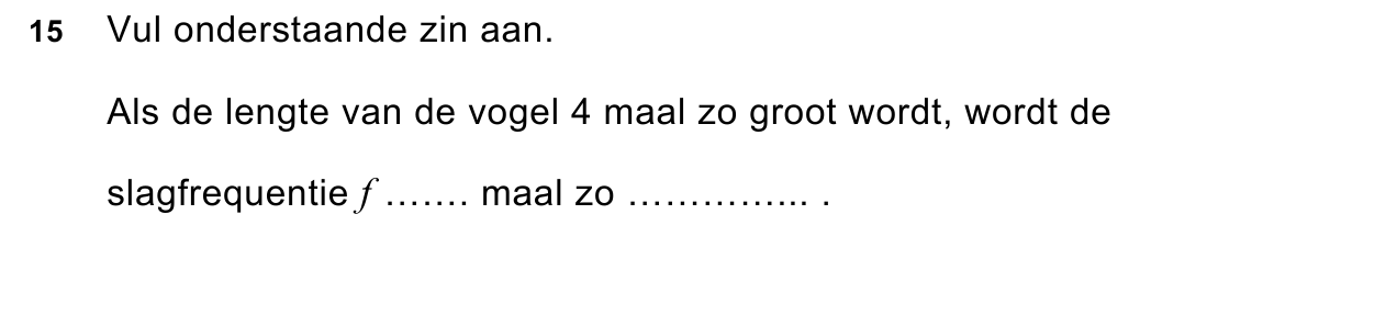 uitwerkbijlage bij vraag 15