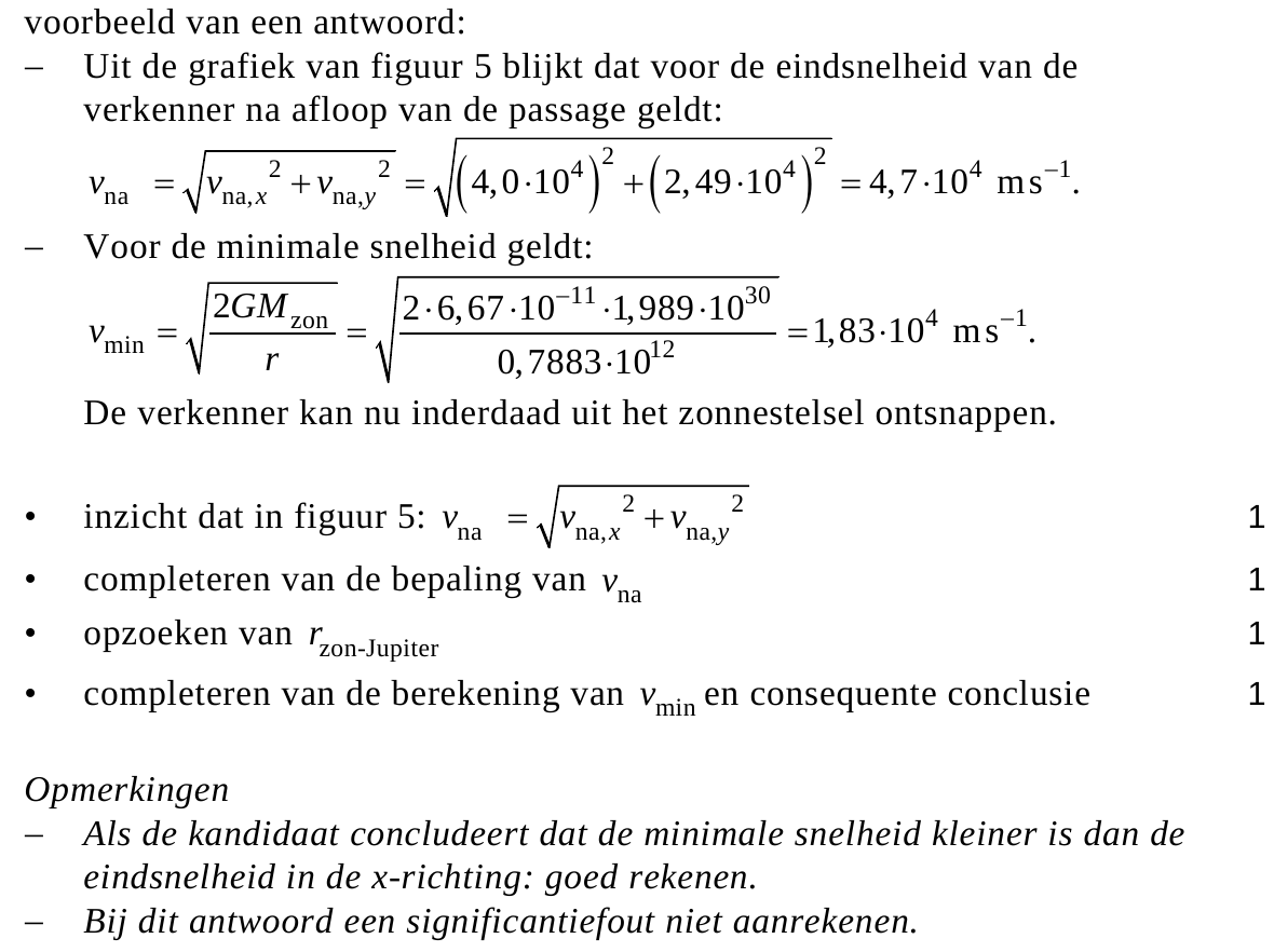 beoordelingsmodel vraag 20