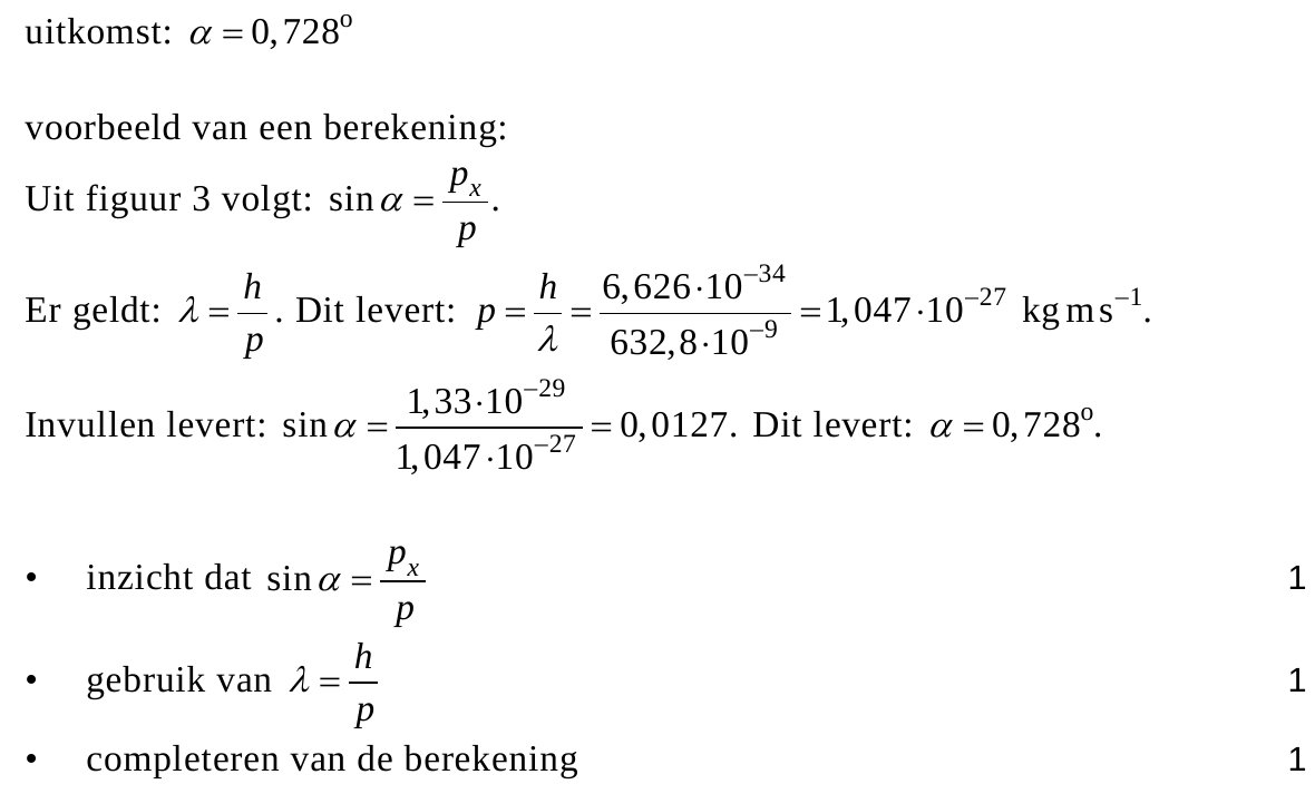 beoordelingsmodel vraag 22