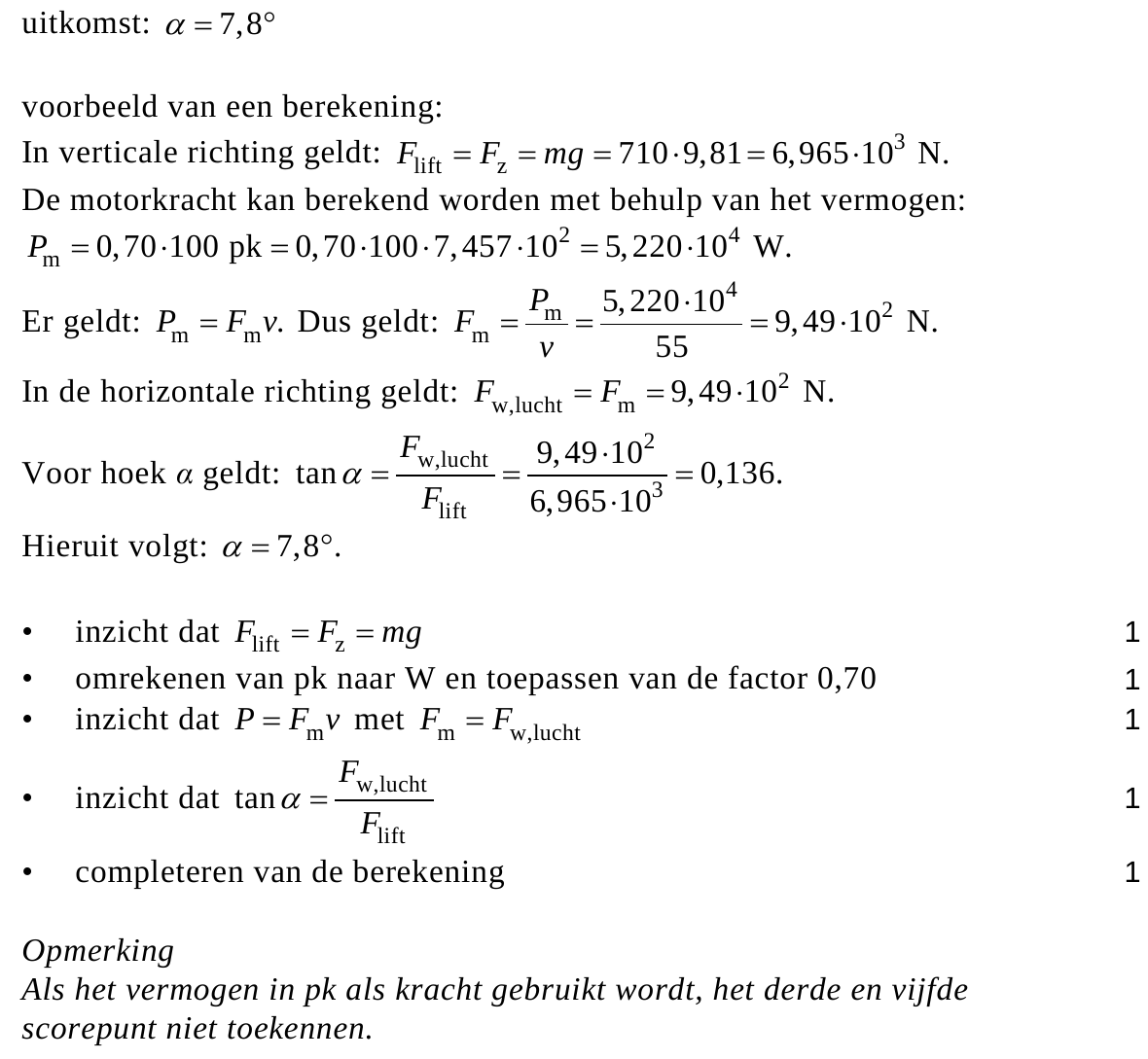 beoordelingsmodel vraag 4