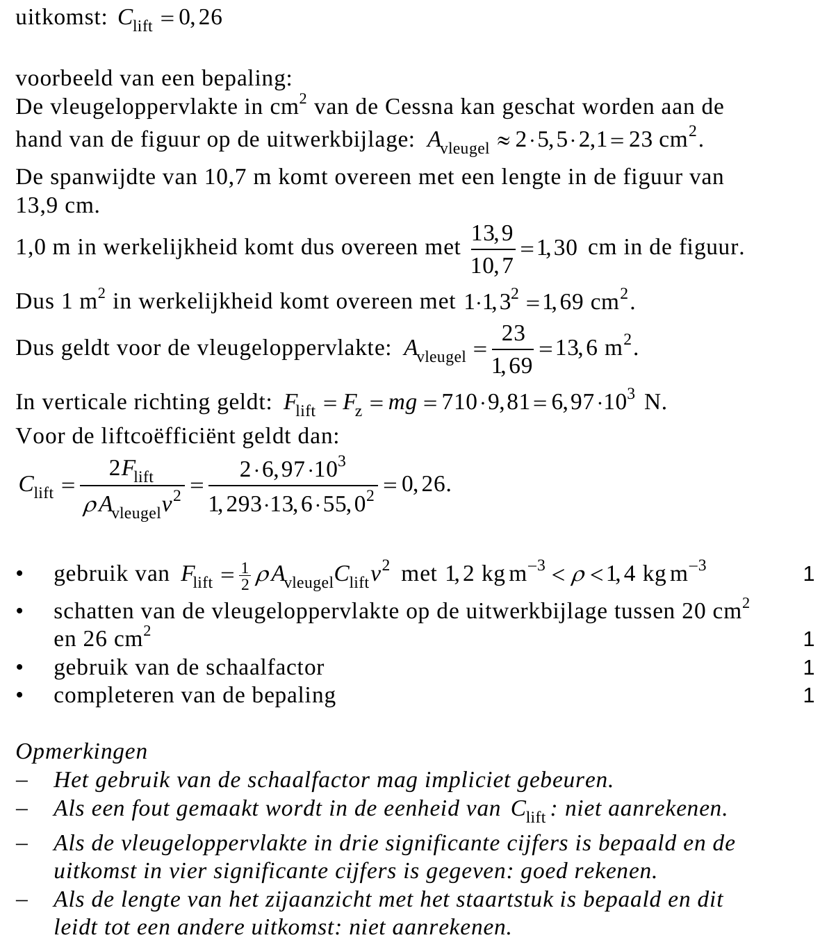 beoordelingsmodel vraag 6