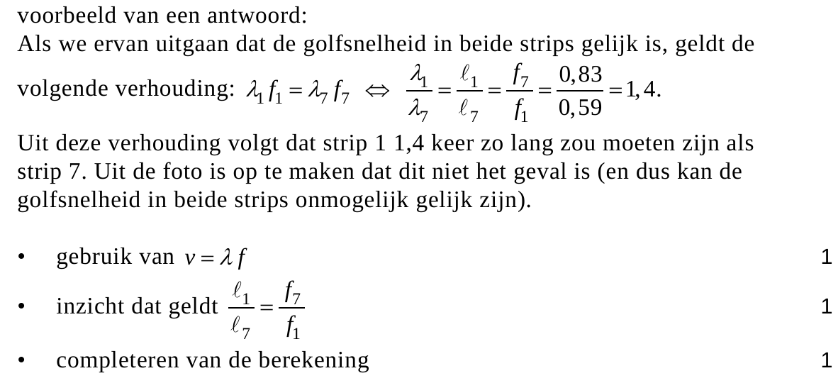 beoordelingsmodel vraag 18