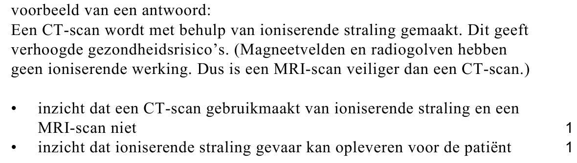 beoordelingsmodel vraag 17