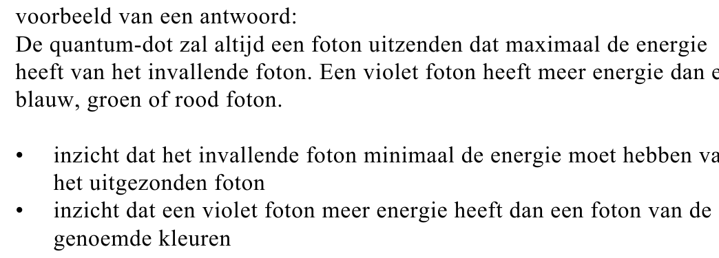 beoordelingsmodel vraag 6