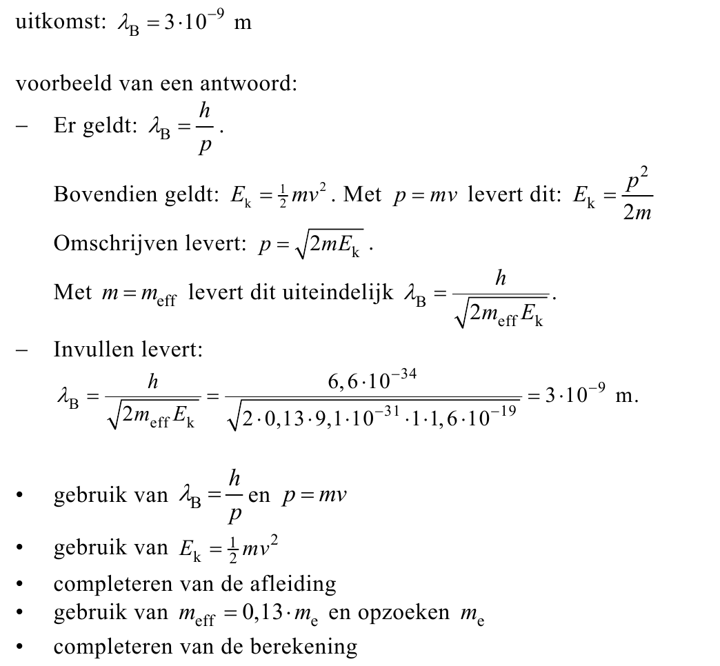 beoordelingsmodel vraag 8