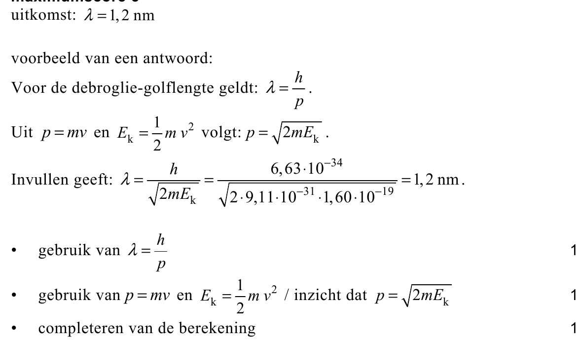 beoordelingsmodel vraag 23