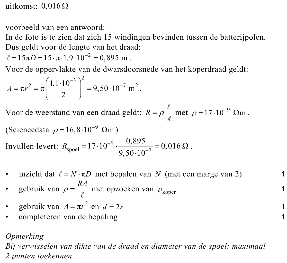 beoordelingsmodel vraag 10