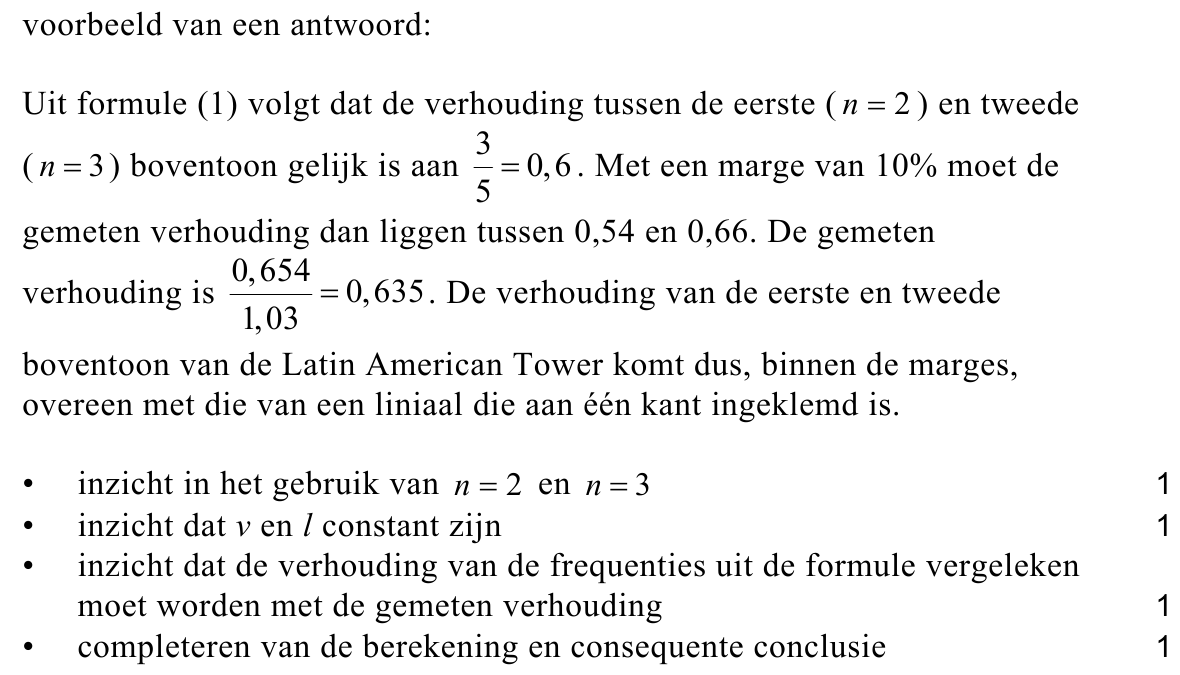 beoordelingsmodel vraag 25