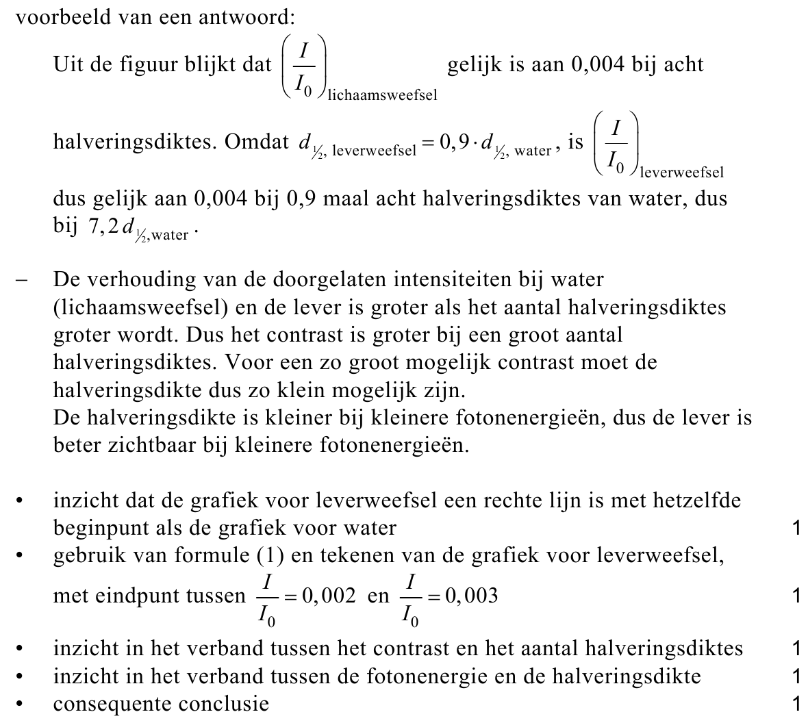 beoordelingsmodel vraag 19