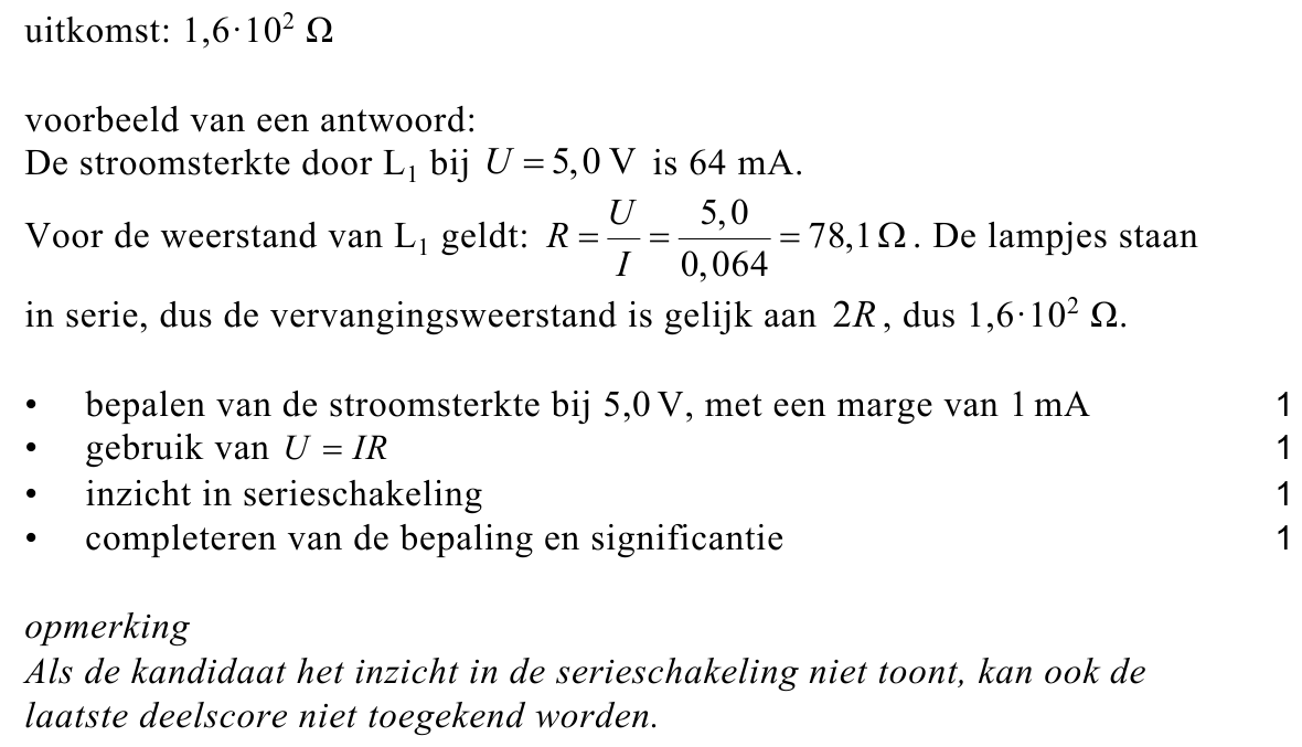 beoordelingsmodel vraag 2